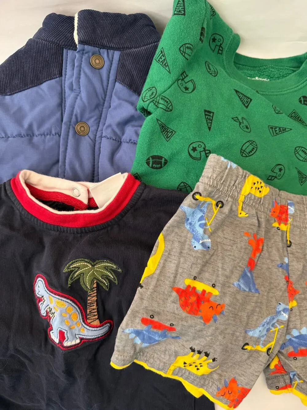 18M Winter Clothes Boys - Carter's Garanimals Dinosaurs